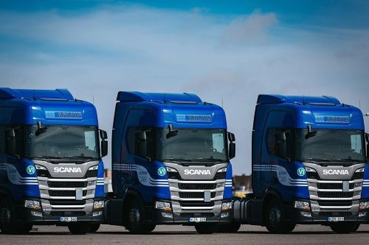 28 metus veikiančio „Arijaus“ parke yra apie 150 vilkikų. Įmonės nuotr.