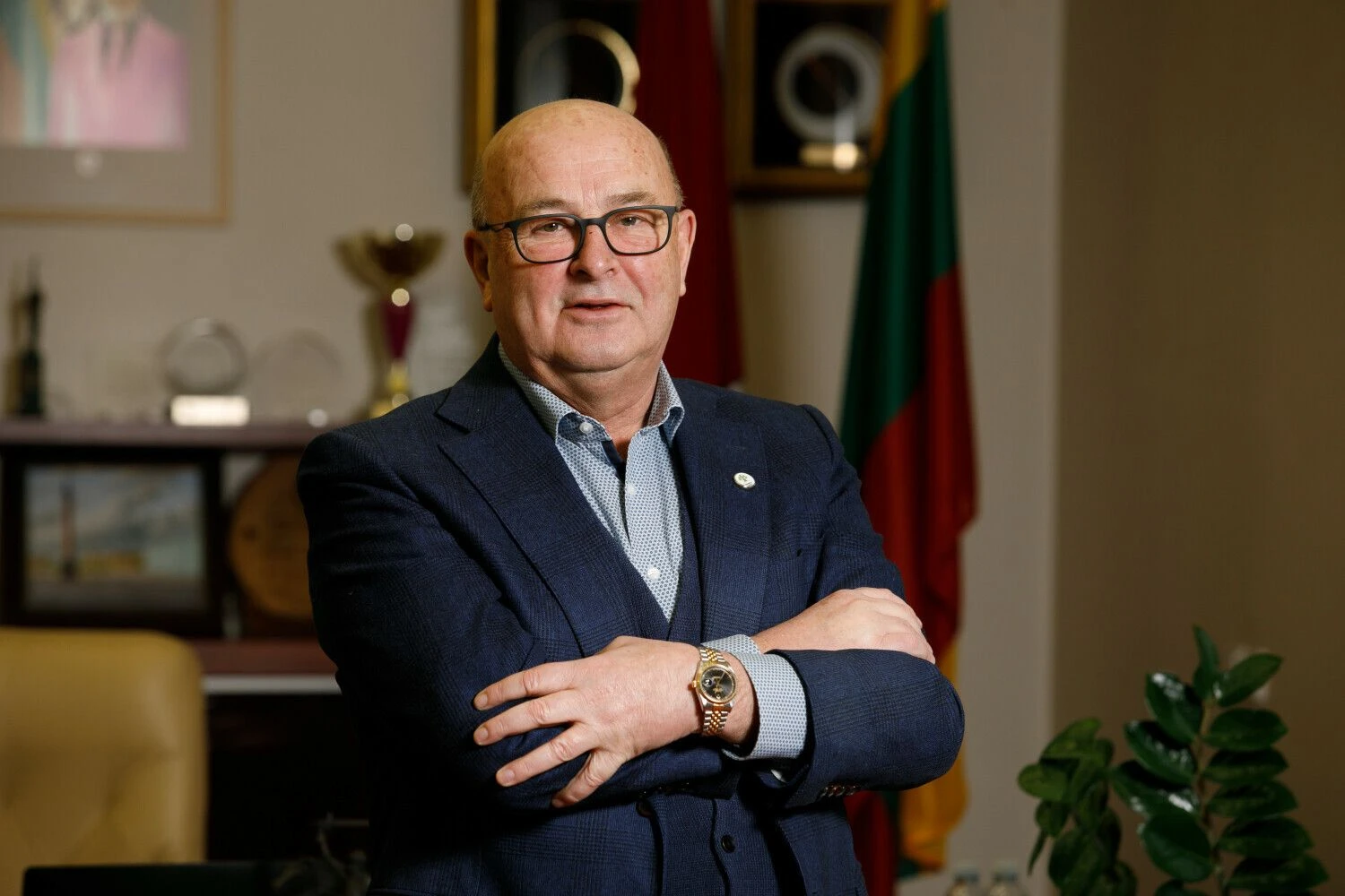 Kauno meras Visvaldas Matijošaitis. E. Ovčarenko (BNS) nuotr.
