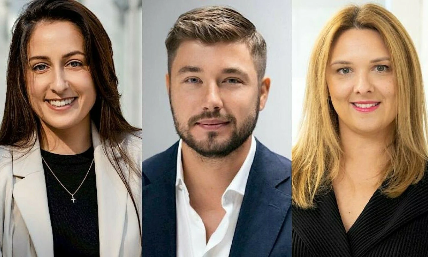 K. Žuravliova, „Savy“ ryšių su investuotojais vadovė, V. Mažiulis, „Rato“ kredito unijos valdybos pirmininkas, L. Galdikienė, „ConnectPay“ vyriausioji ekonomistė. Manopinigai.lt koliažas