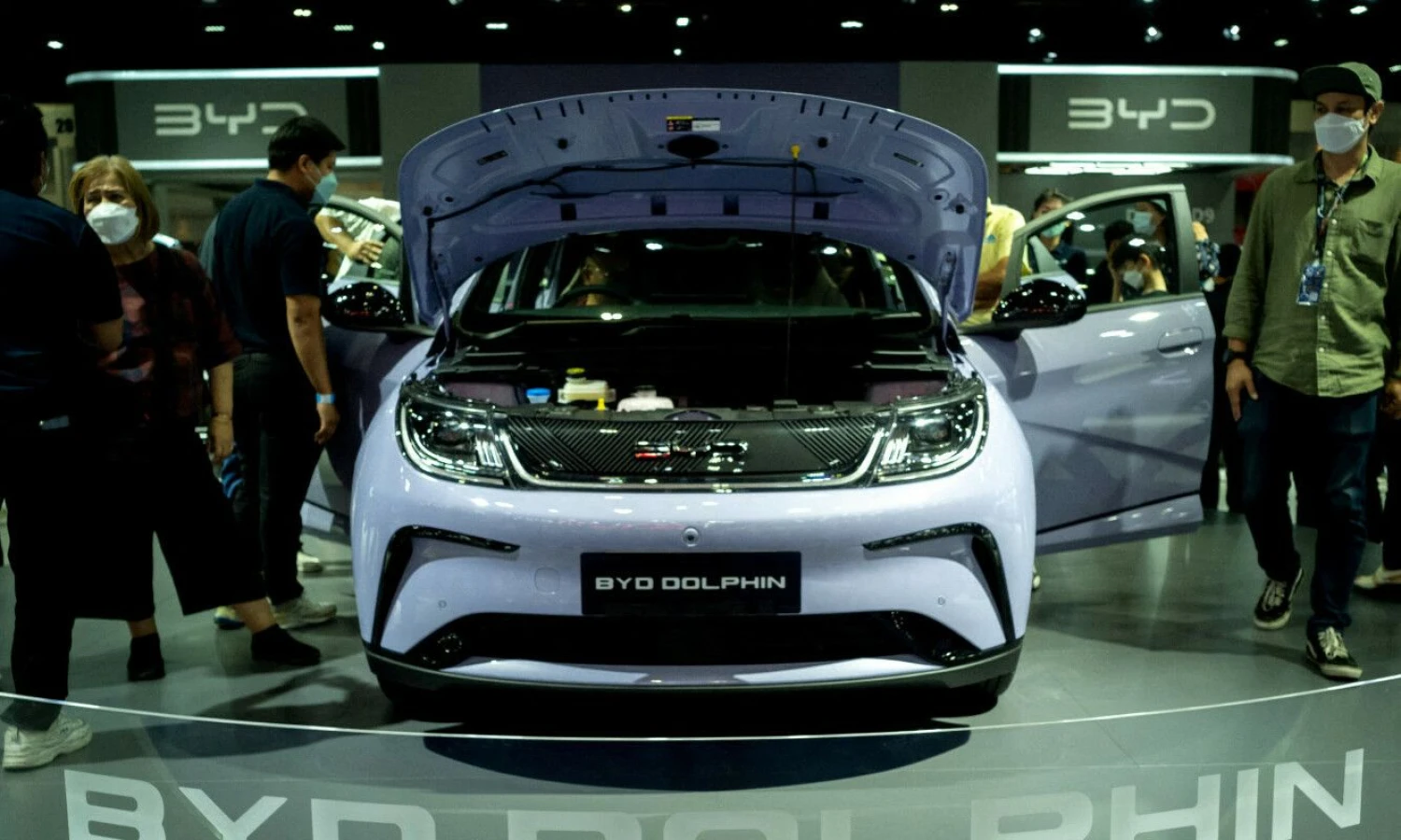 Kinijos BYD veržiasi į pasaulinius lyderius. Christopherio Cushingo („Reuters“ / „Scanpix“) nuotr.