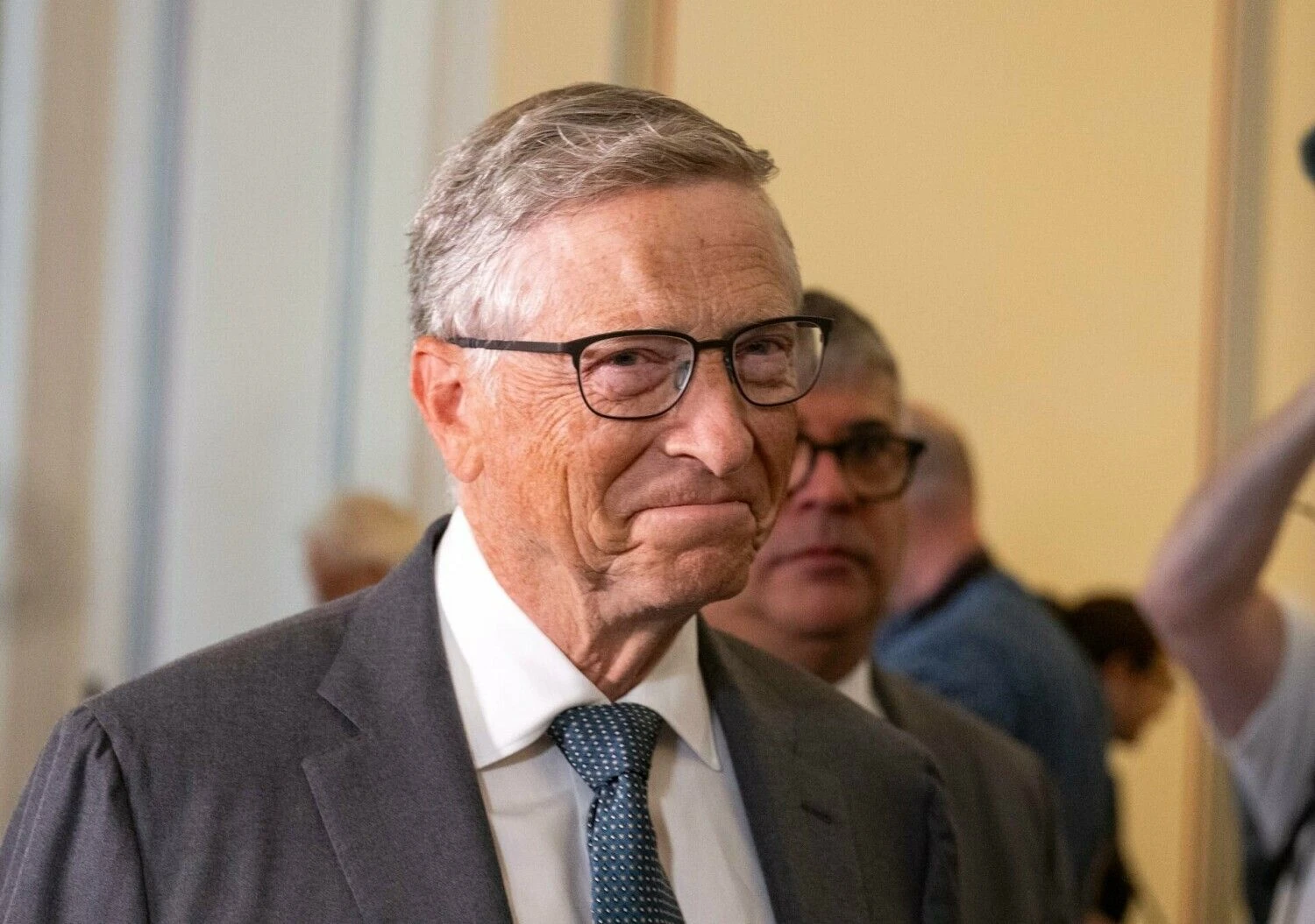 Billas Gatesas, vienas iš „Microsoft“ įkūrėjų ir pagrindinis savininkas. „CNP“ / „Scanpix“ nuotr.