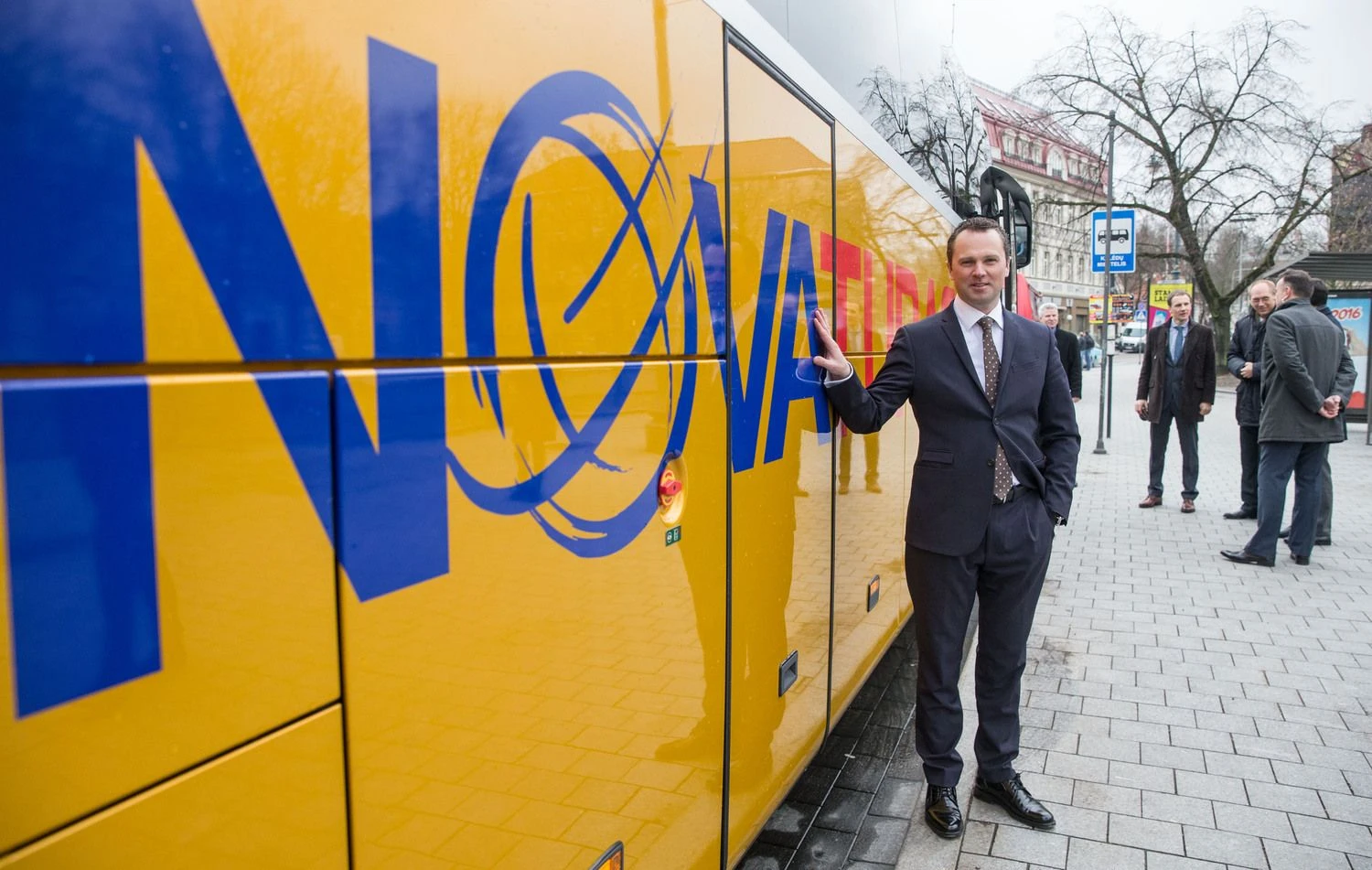 Linas Aldonis, „Novaturo“ generalinis direktorius, sako, kad biržos investuotojus „Novaturas“ vilios kaip dividendinė bendrovė. Juditos Grigelytės (VŽ) nuotr.