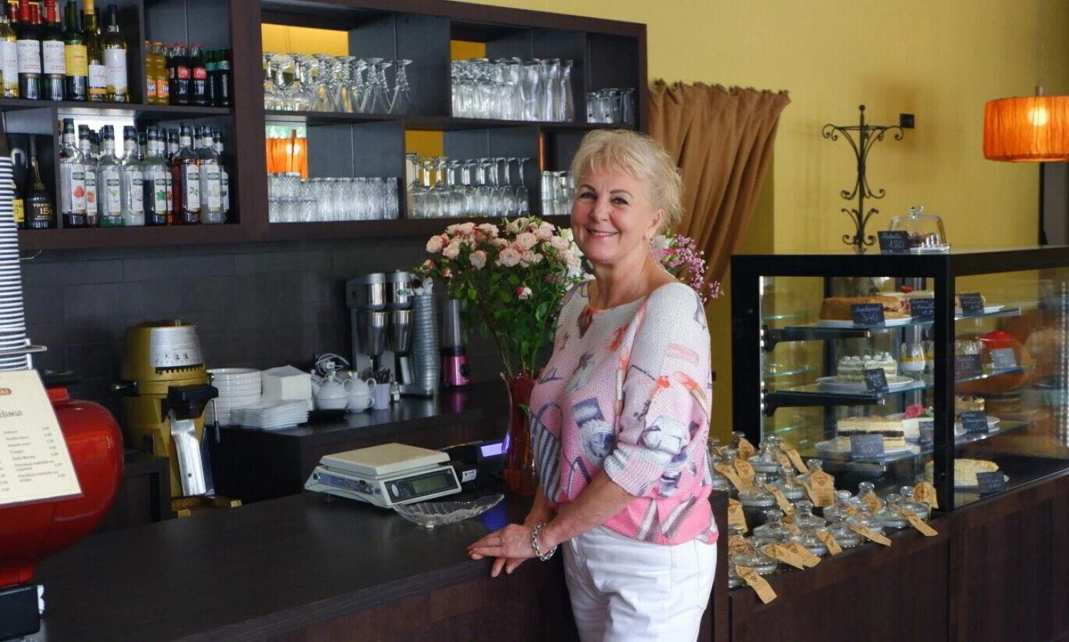 Nijolė Dranseikienė, Kauno UAB „Kavos kerai“ įkūrėja. Rasos Dževeckytės (VŽ) nuotr.