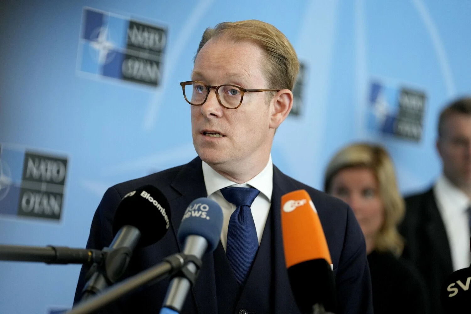 Tobias Billstromas, Švedijos užsienio reikalų ministras. „Reuters“/„Scanpix“ nuotr.