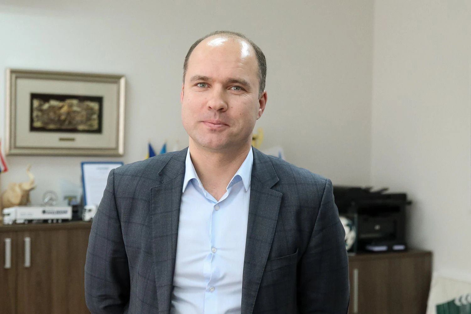 Tomas Jurgelevičius, UAB „Hegelmann Transporte“ ir Tarptautinio transporto ir logistikos aljanso vadovas. Vladimiro Ivanovo (VŽ) nuotr.