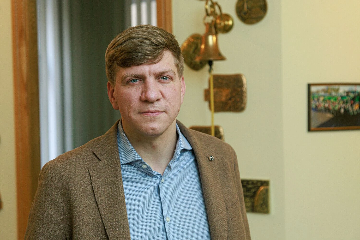 Donatas Dailidė, žemės ūkio technikos prekybos įmonių grupės „Dojus“ vadovas. Vladimiro Ivanovo (VŽ) nuotr.