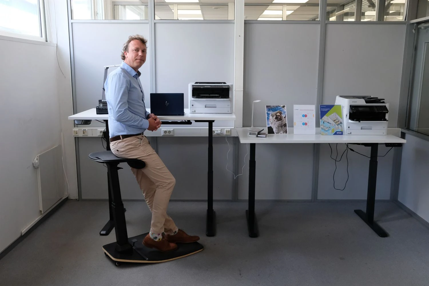 Vilius Klimaitis, „Daily Print“ vadovas: „Kai tokia neapibrėžta ateitis, dabar pirkti visko, ko reikia darbo vietai, būtų kone verslo savižudybė.“ Vladimiro Ivanovo (VŽ) nuotr.