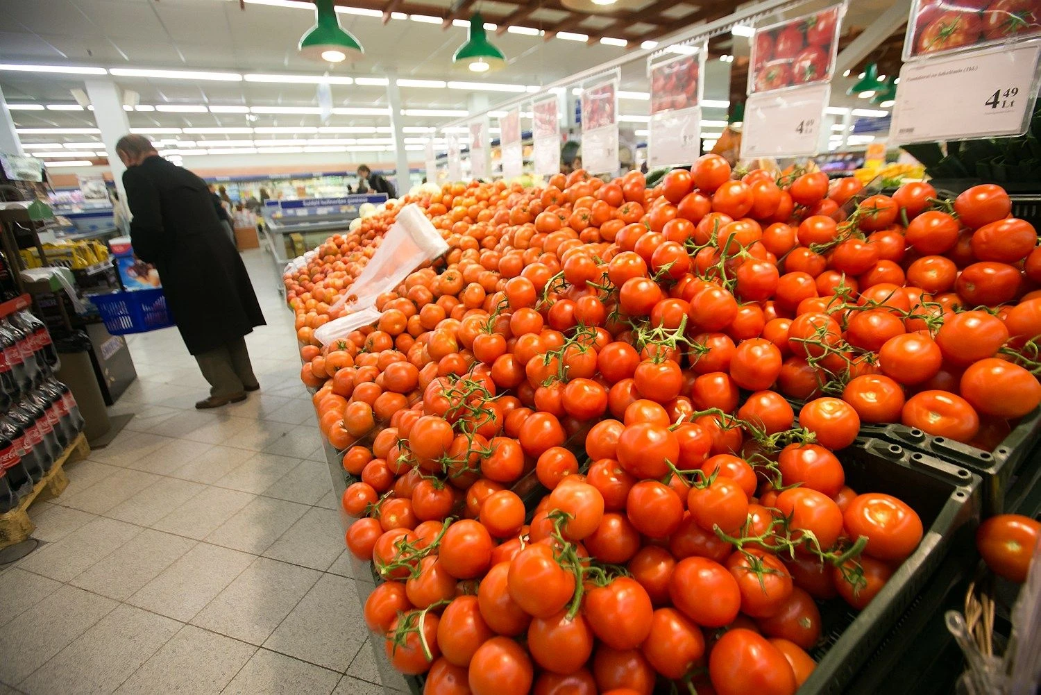 Turkiški pomidorai Rusijos didmiesčiuose užėmė 40% rinkos
 Juditos Grigelytės (VŽ) nuotr.