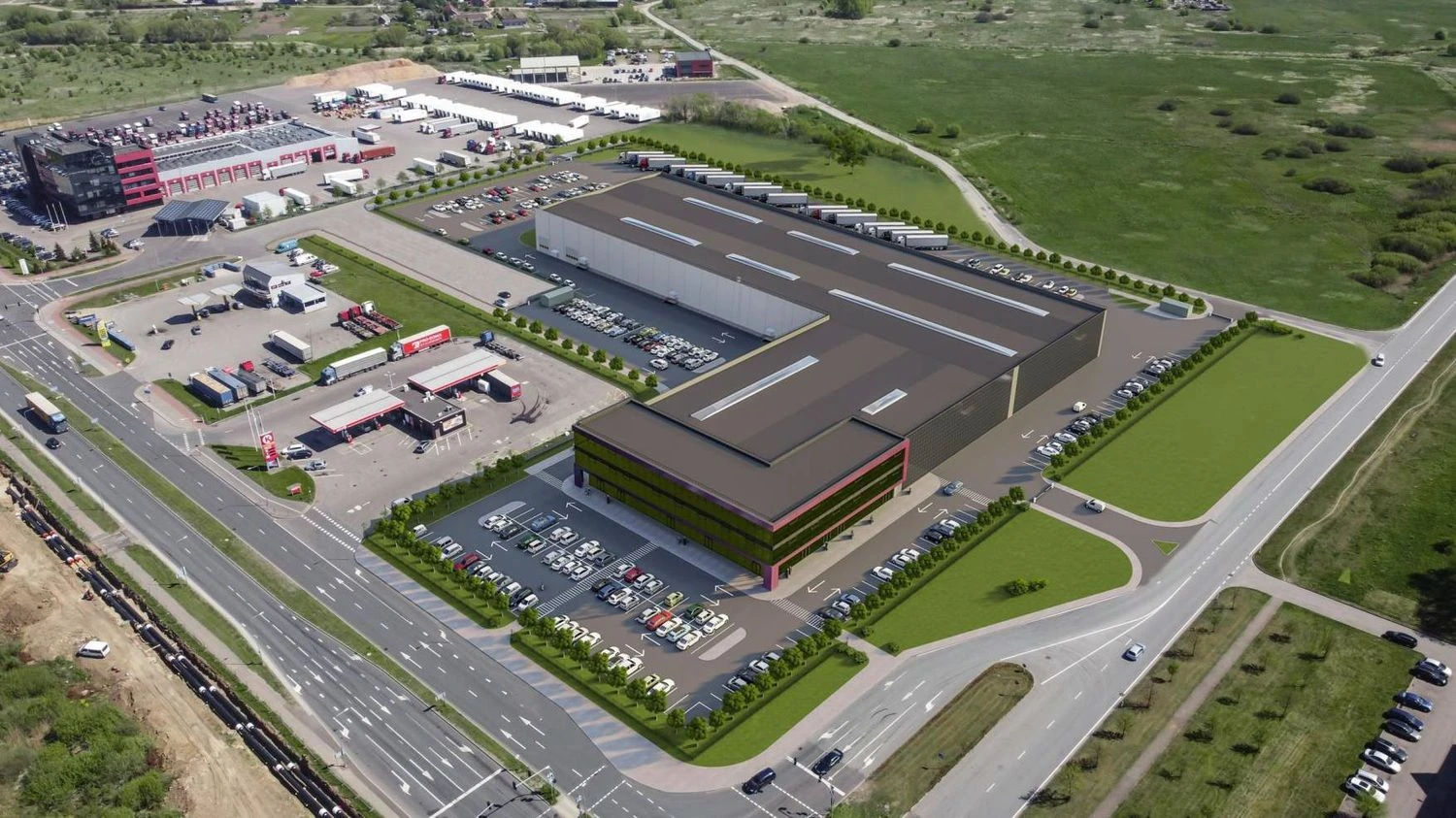 Būsimo objekto vizualizacija. „NTH projektų“ nuotr.