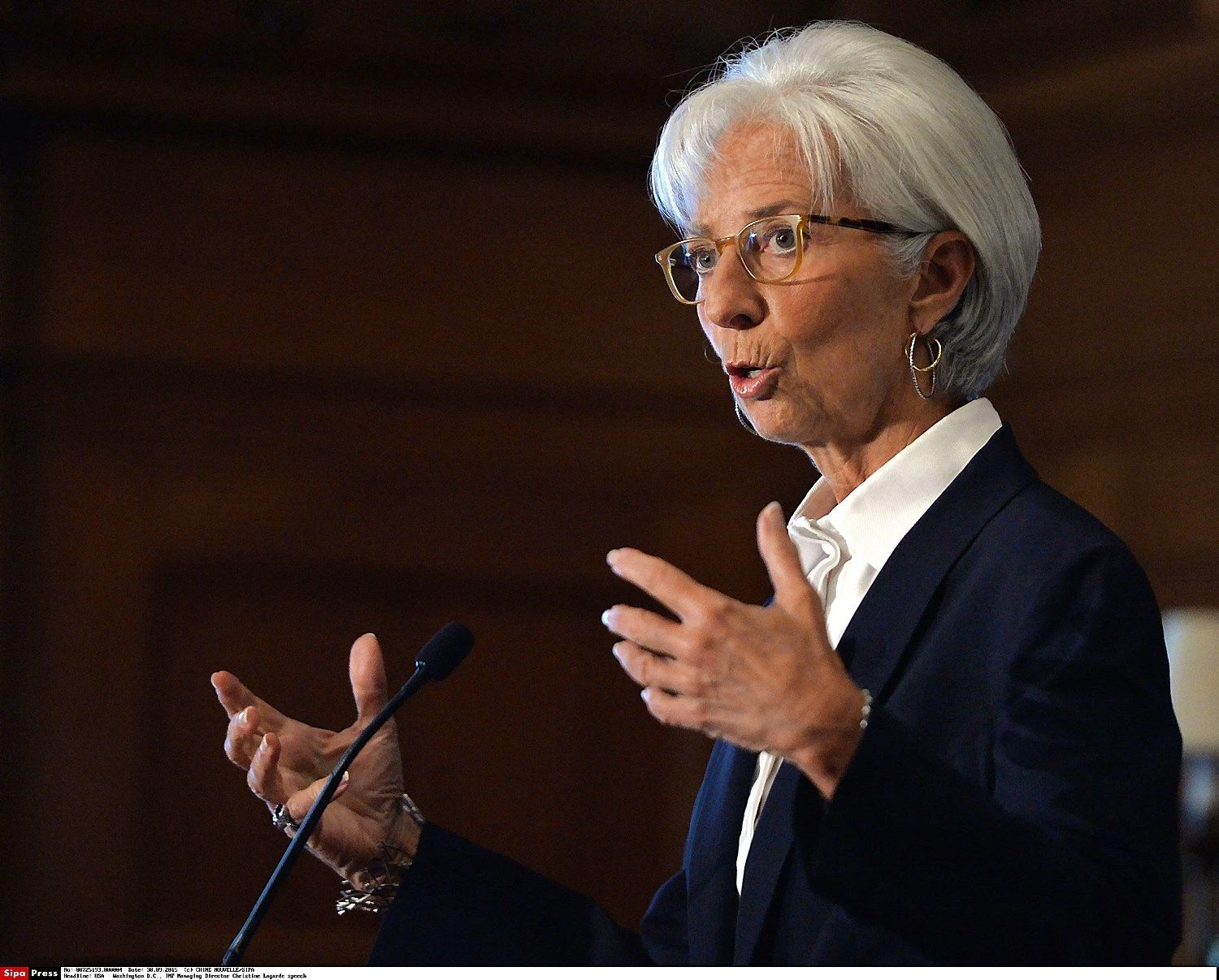 Christine Lagarde, TVF vadovė. Chine Nouvelle („Sipa“ / „Scanpix“) nuotr.