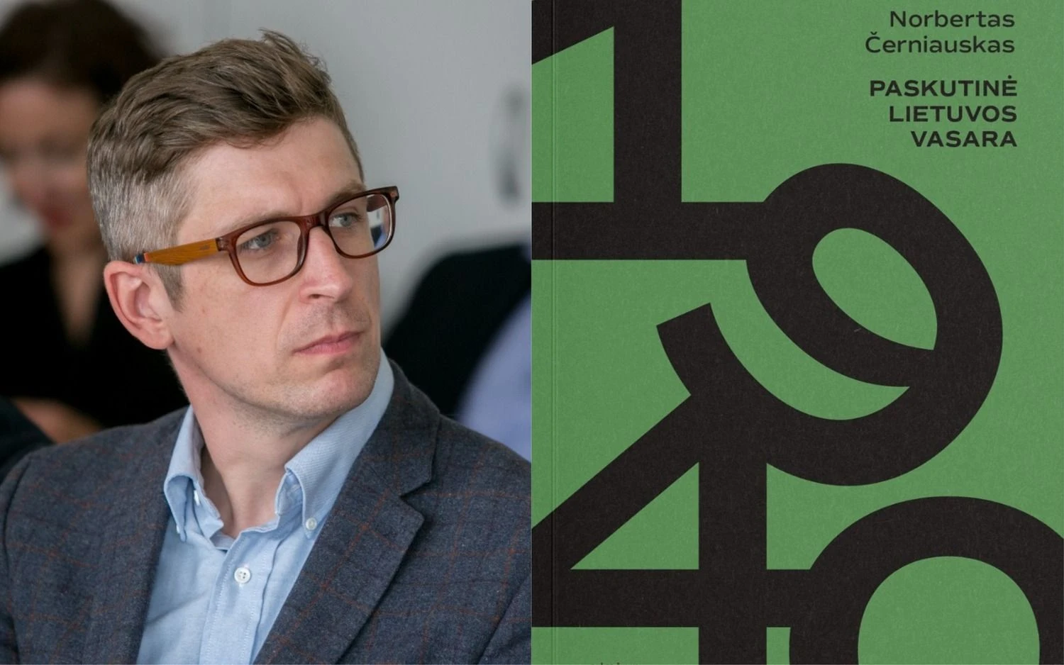 Istorijos dr. Norbertas Černiauskas. Juliaus Kalinsko („15min“ / „Scanpix“) nuotr. 
