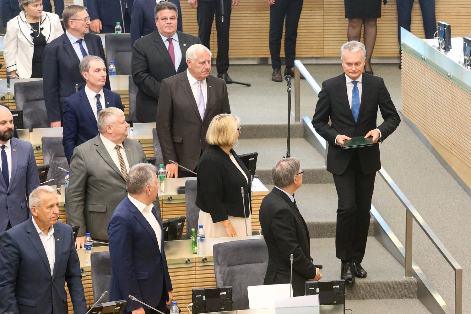 Seimo posėdis. Premjero Skvernelio kandidatūros pateikimas ir balsavimas dėl jos. Vladimiro Ivanovo (VŽ) nuotr.