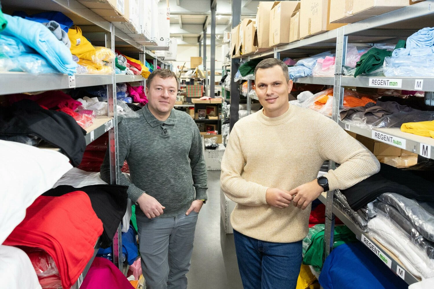 Jevgenijus Kižinas ir Darius Markauskas (dešinėje), UAB „Baltic Ambition“ bendraturčiai. Juditos Grigelytės (VŽ) nuotr.