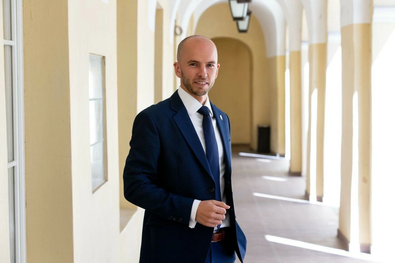 Justinas Noreika, Vilniaus universiteto fondo direktorius. Vladimiro Ivanovo (VŽ) nuotr.