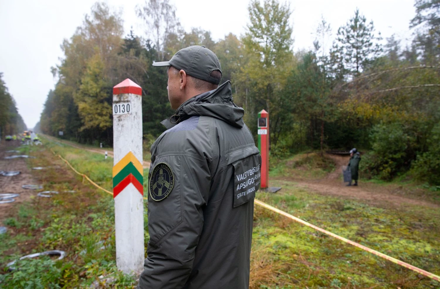 Lietuvos-Baltarusijos pasienis ties Latežeriu. Juditos Grigelytės (VŽ) nuotr.