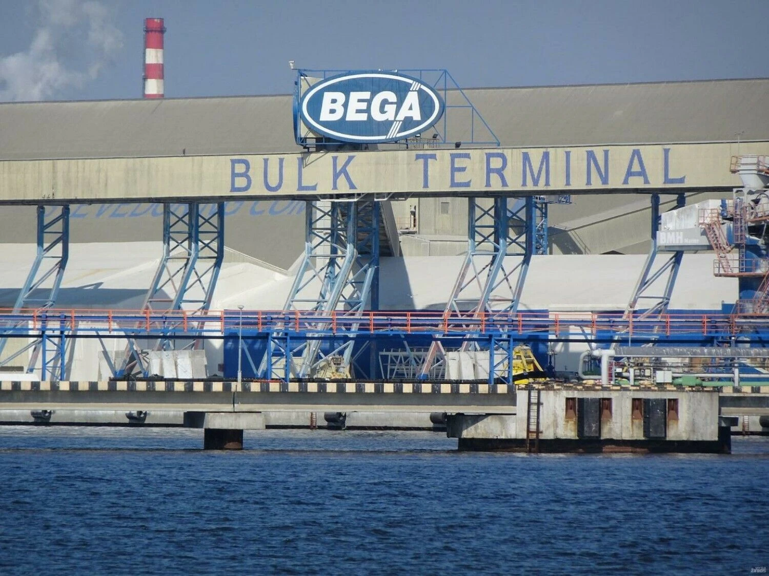 Klaipėdos jūrų krovinių kompanijos „Bega“ krantinė. Lino Butkaus (VŽ) nuotr.