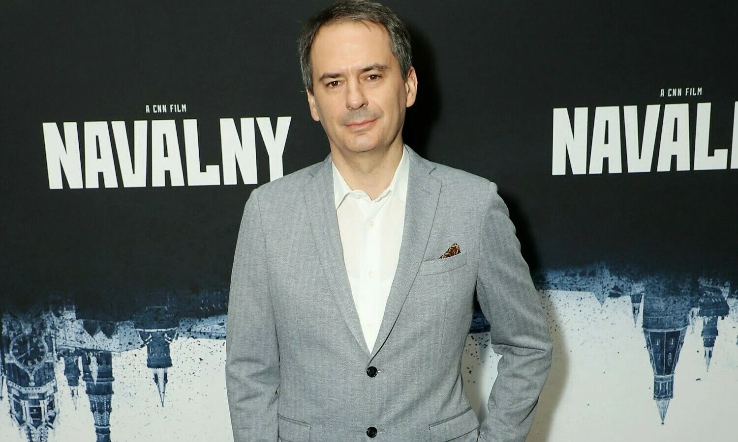 Christo Grozevas Niujorke pristatant „Warner Bros. Pictures“, „CNN Films“ ir „HBOMax“ filmą „Navalnas“. Marion Curti („Starpix“ / „INSTARimages“ / „Scanpix“) nuotr.