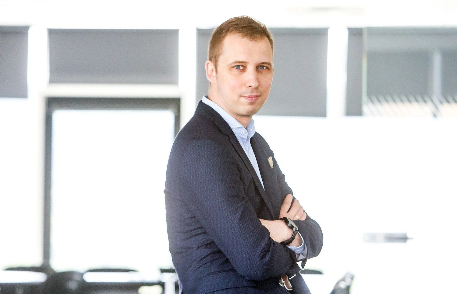 Andrius Baranauskas, „Tele2“ korporacinės komunikacijos direktorius.  Juditos Grigelytės (VŽ) nuotr.