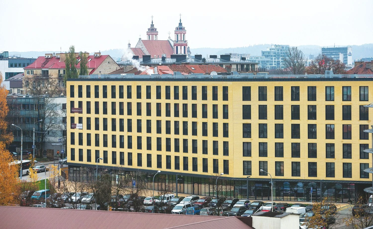 Bendrovės „Transmedos projektai“ įgyvendintas projektas Vilniuje „Jasinskio namai“.
Juditos Grigelytės (VŽ) nuotr.