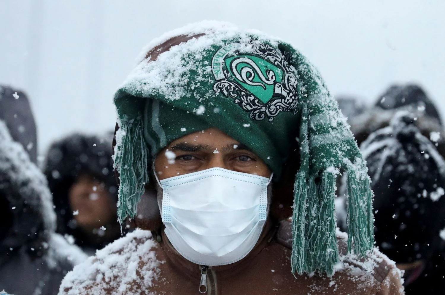 Migrantai Baltarusijoje. Kacpero Pempelio („Reuters“/„Scanpix“) nuotr.