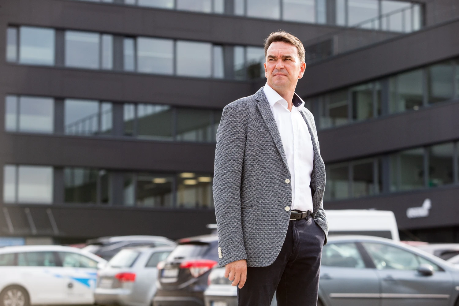 Almantas Čebanauskas, UAB „Eikos statyba“ direktorius. Vladimiro Ivanovo (VŽ) nuotr.