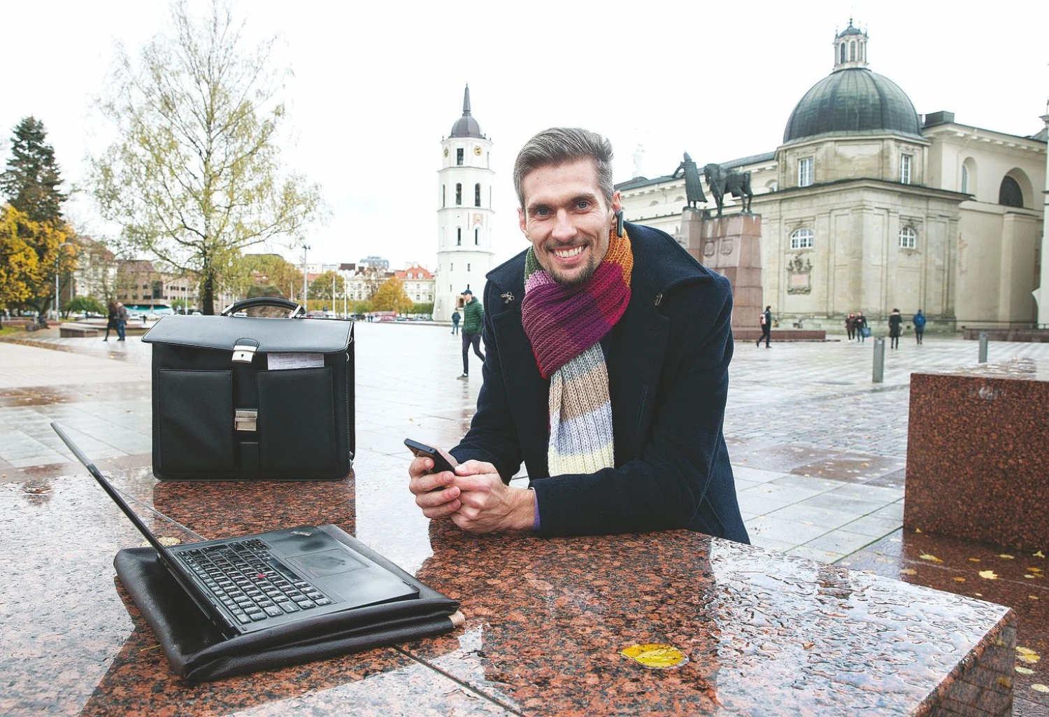 Darius Kiaulakis, UAB „Furniture Masters“, dirbančios su prekės ženklu „Čiužinių centras“, direktorius. Juditos Grigelytės (VŽ) nuotr.