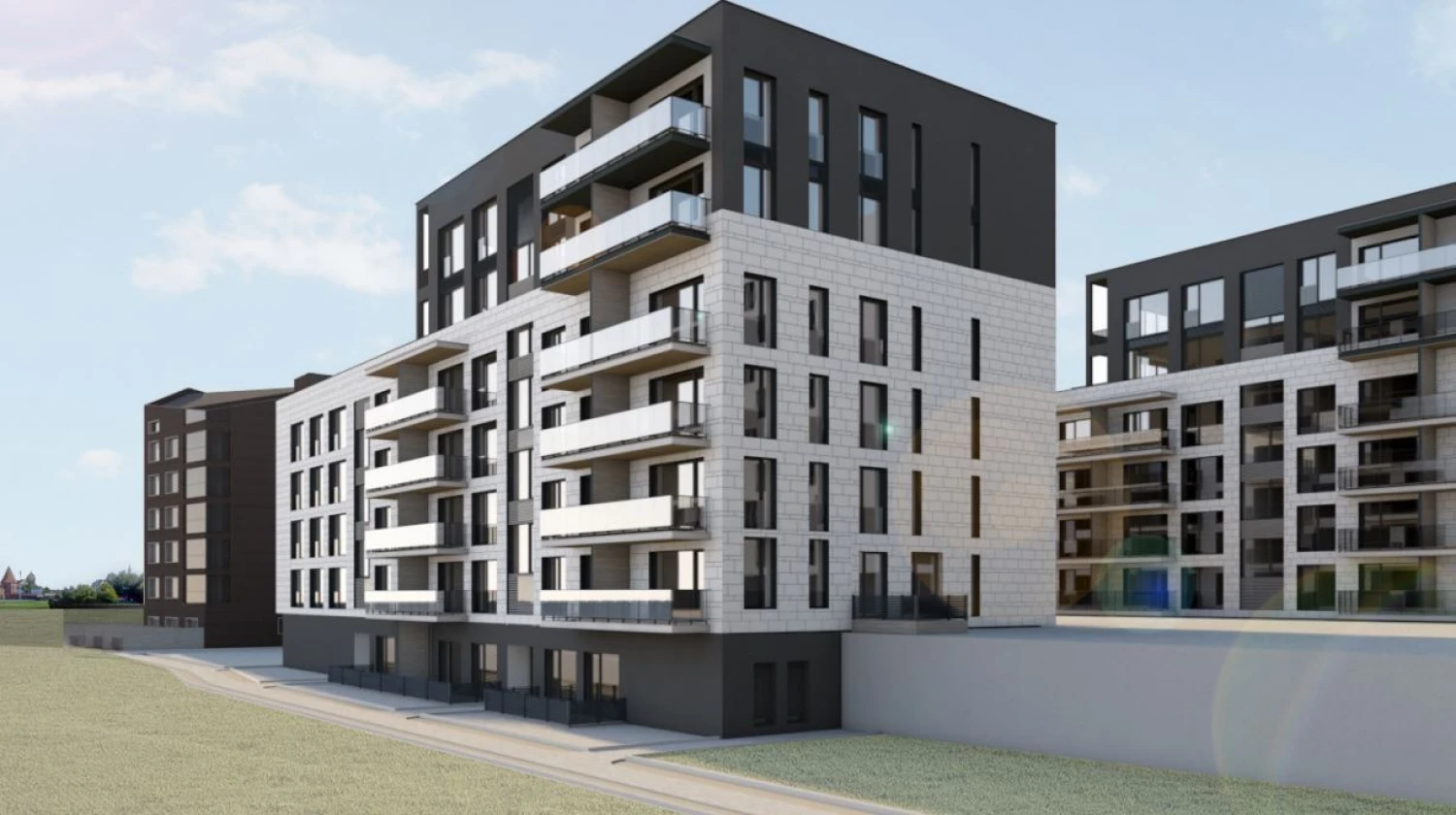 Bendrovės vizualizacija.