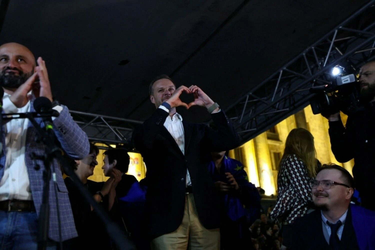 Giorgi Ajervanidze (AFP/„Scanpix“) nuotr.