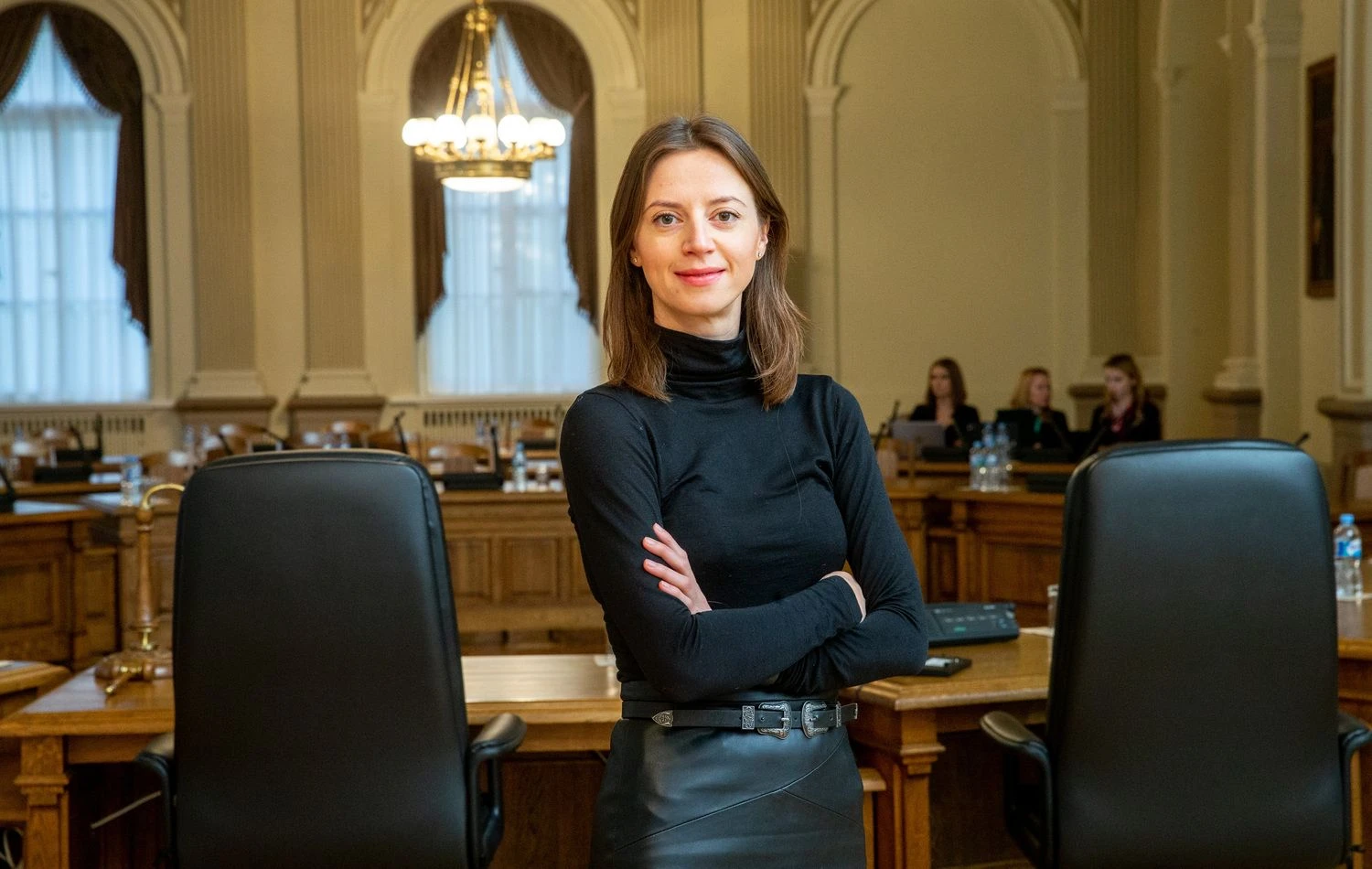Jekaterina Govina, Lietuvos banko Priežiūros tarnybos direktorė. Juditos Grigelytės (VŽ) nuotr.