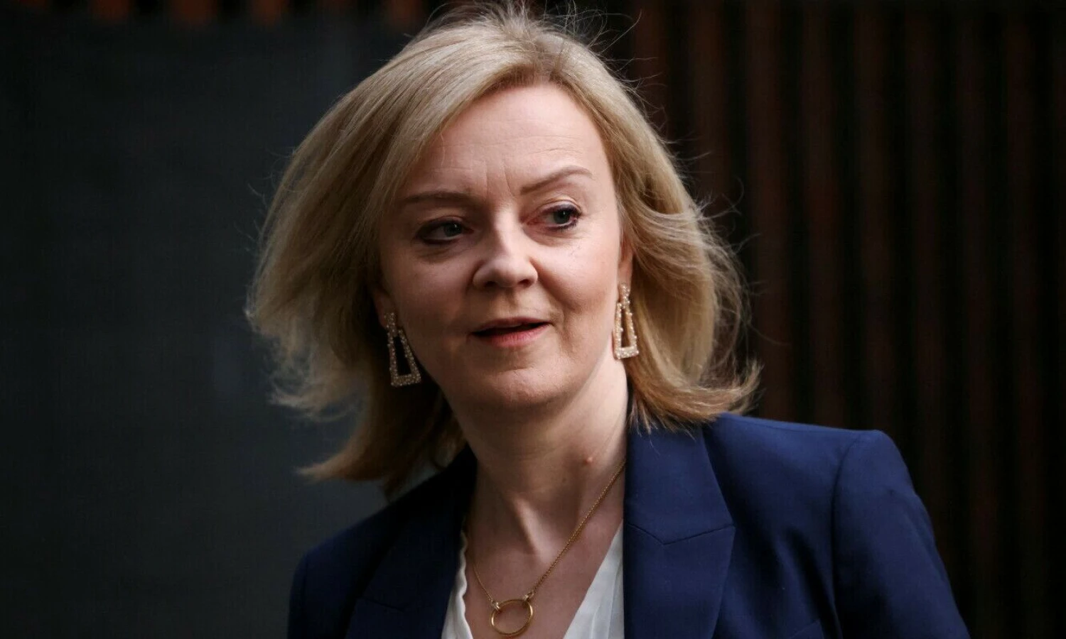 Liz Truss, Jungtinės Karalystės užsienio reikalų sekretorė. Henry Nichollso („Reuters“ /„Scanpix“) nuotr.