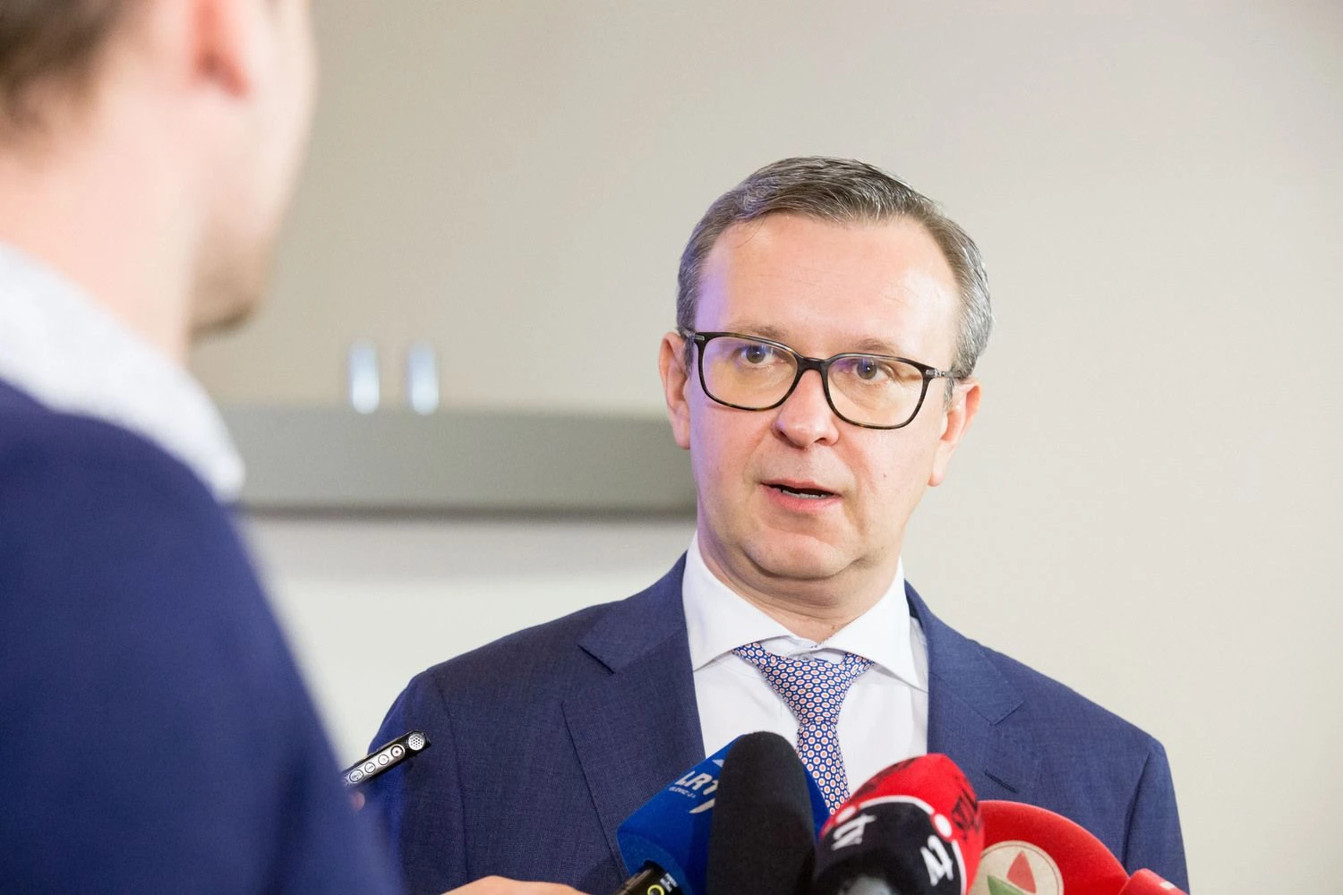 Mantas Zalatorius, Lietuvos bankų asociacijos prezidentas. Juditos Grigelyės (VŽ) nuotr.