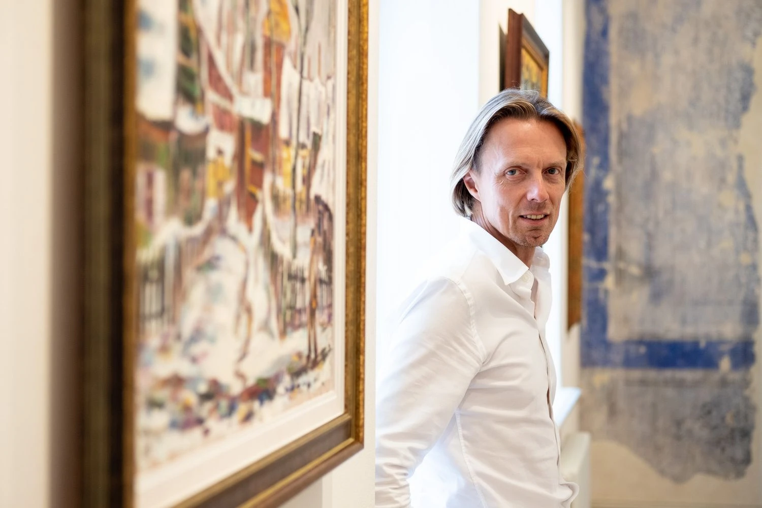 Arnas Jurskis, riešutus ir džiovintus vaisius platinančios bendrovės „Arimex“ įkūrėjas, savininkas ir vadovas, Adomo Galdiko muziejaus Vilniuje steigėjas. Vladimiro Ivanovo (VŽ) nuotr.