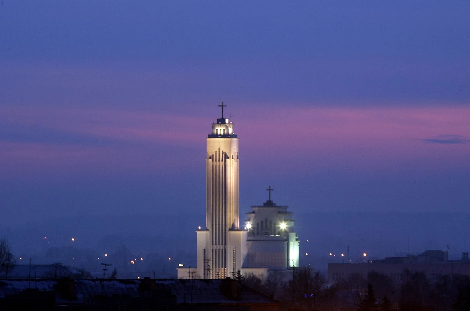 Prisikėlimo bažnyčia Kauno Žaliakalnyje. Algimanto Barzdžiaus nuotr.