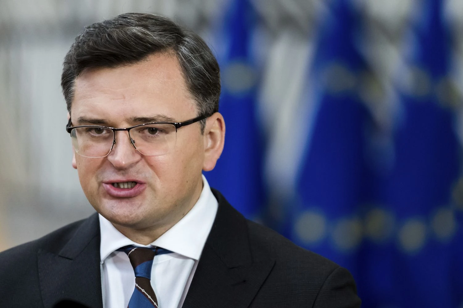 Dmytro Kuleba, Ukrainos užsienio reikalų ministras. Geerto Vandeno Wijngaerto AP/Scanpix nuotr. 