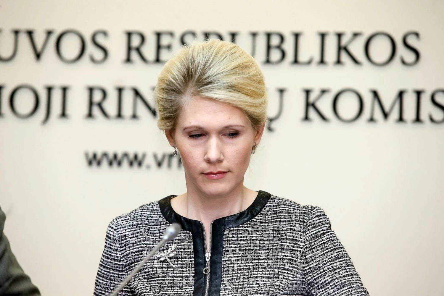 Vyriausiosios rinkimų komisijos pirmininkė Laura Matjošaitytė. Vladimiro Ivanovo (VŽ) nuotr. 