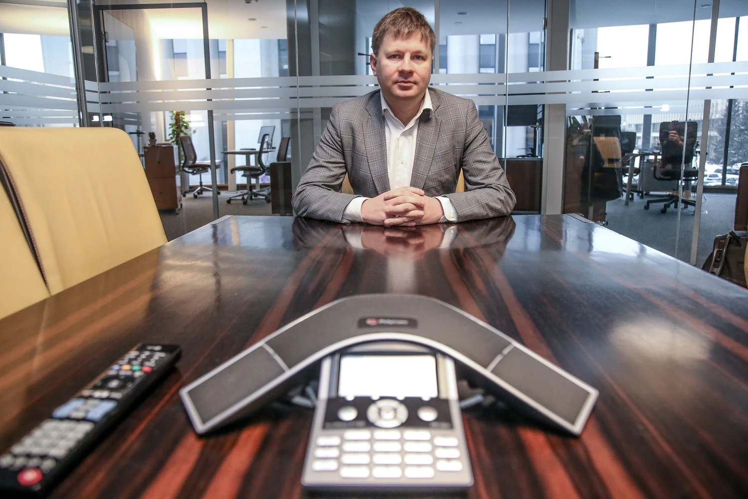 Vytautas Plunksnis, UAB „INVL Asset Management“ valdybos narys, privataus kapitalo padalinio vadovas. Vladimiro Ivanovo (VŽ) nuotr.