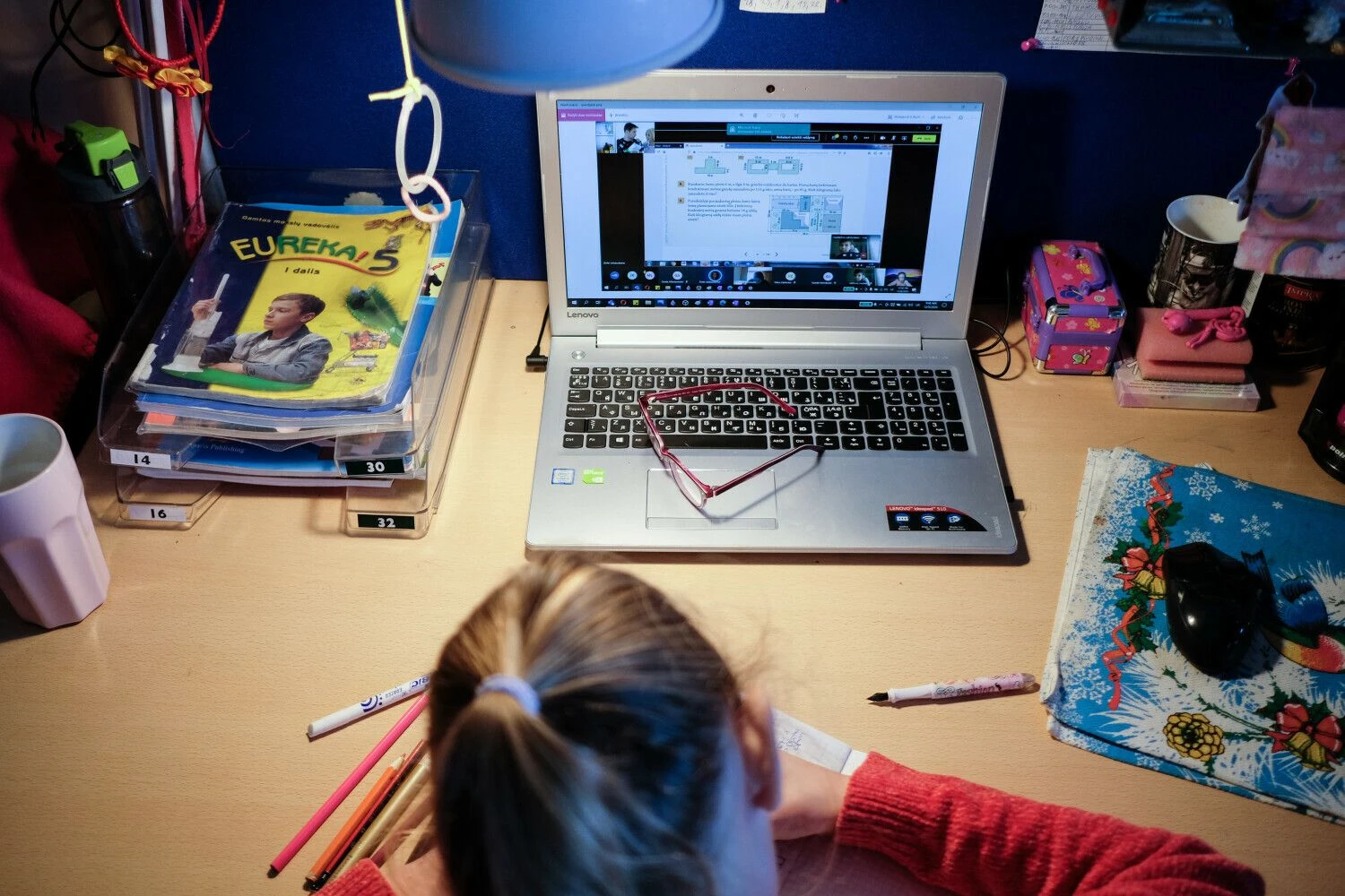 Nuotolinis mokymas. Vladimiro Ivanovo (VŽ) nuotr.