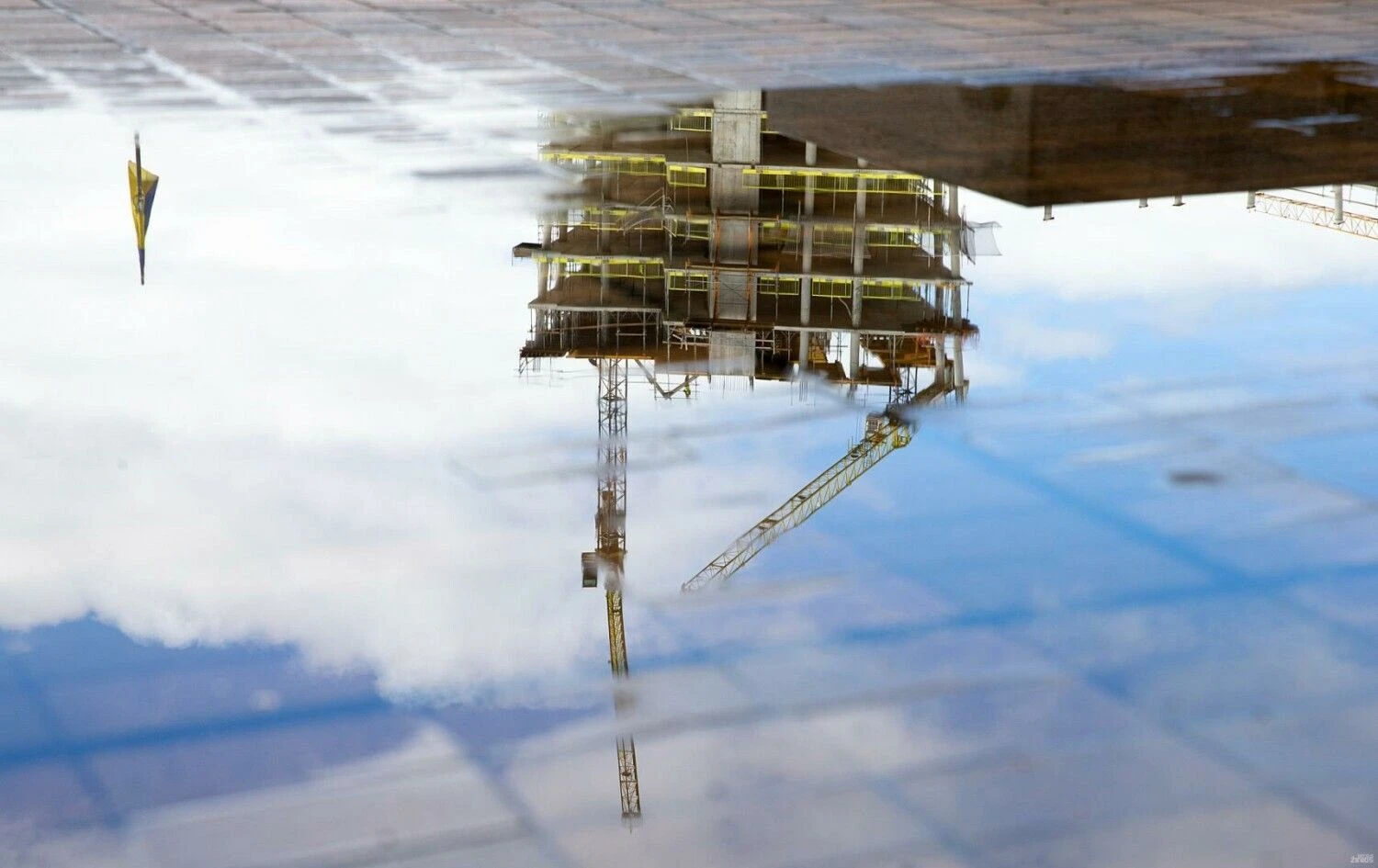 Verslo centro „Artery“ statybos Vilniuje. Juditos Grigelytės (VŽ) nuotr.