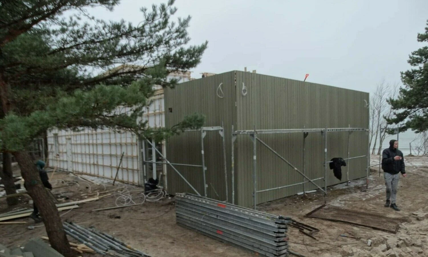 Statybos Palangoje. Savivaldybės nuotr.