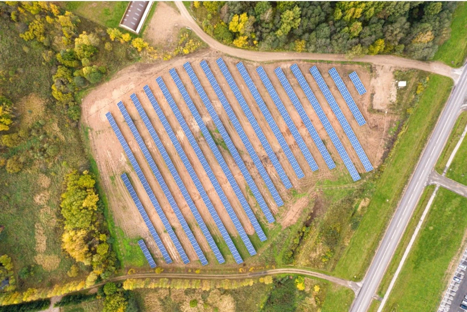 „Green Genius“ saulės parkas. 