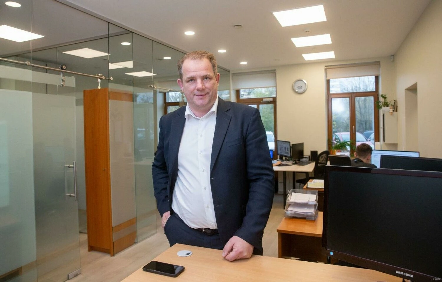 Viktoras Račkovskis, „1Partner LT“ direktorius. Juditos Grigelytės (VŽ) nuotr.