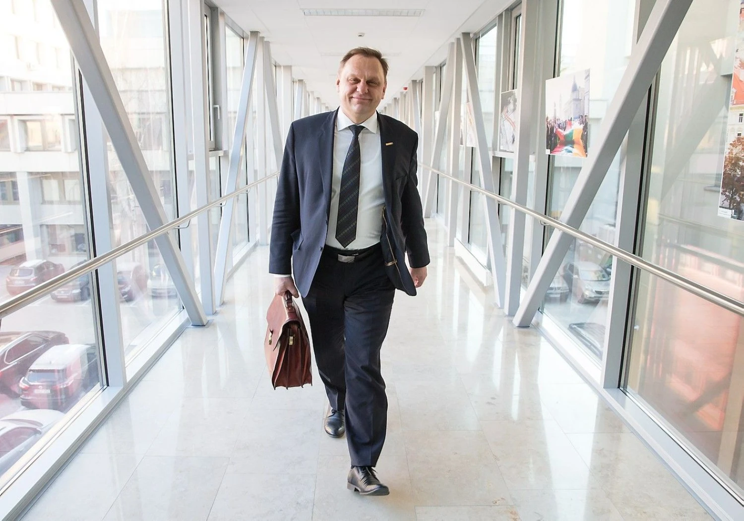 Valdas Sutkus, Lietuvos verslo konfederacijos vadovas. Juditos Grigelytės (VŽ) nuotr.