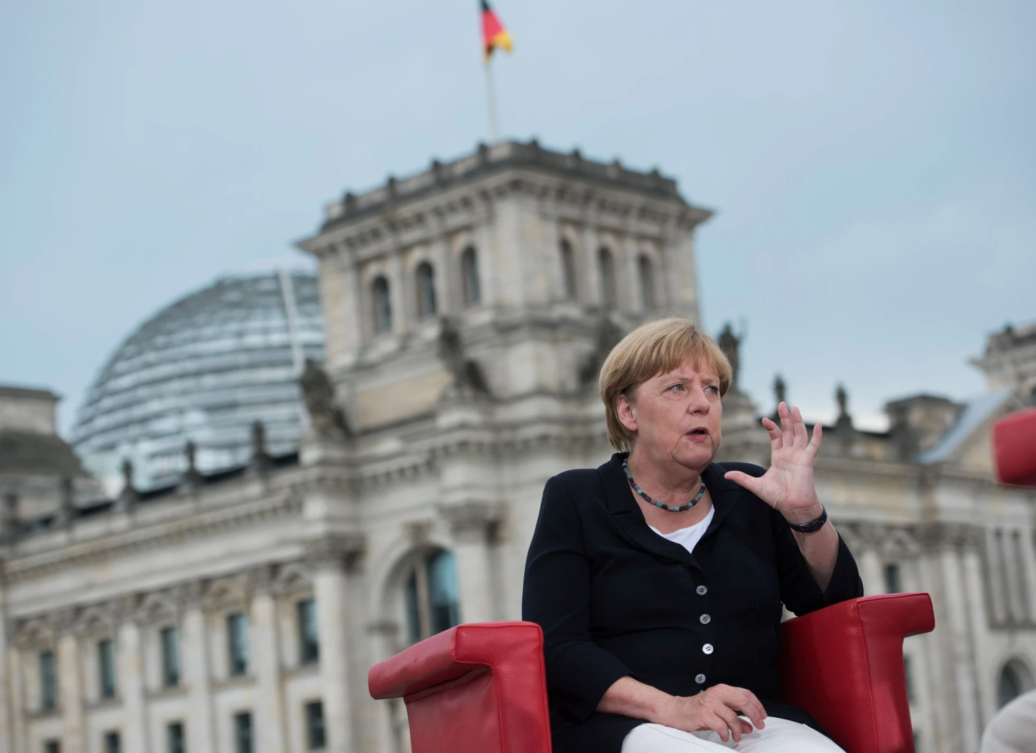 Vokietijos kanclerė Angela Merkel. Stefanie Loos („Reuters“ / „Scanpix“) nuotr.