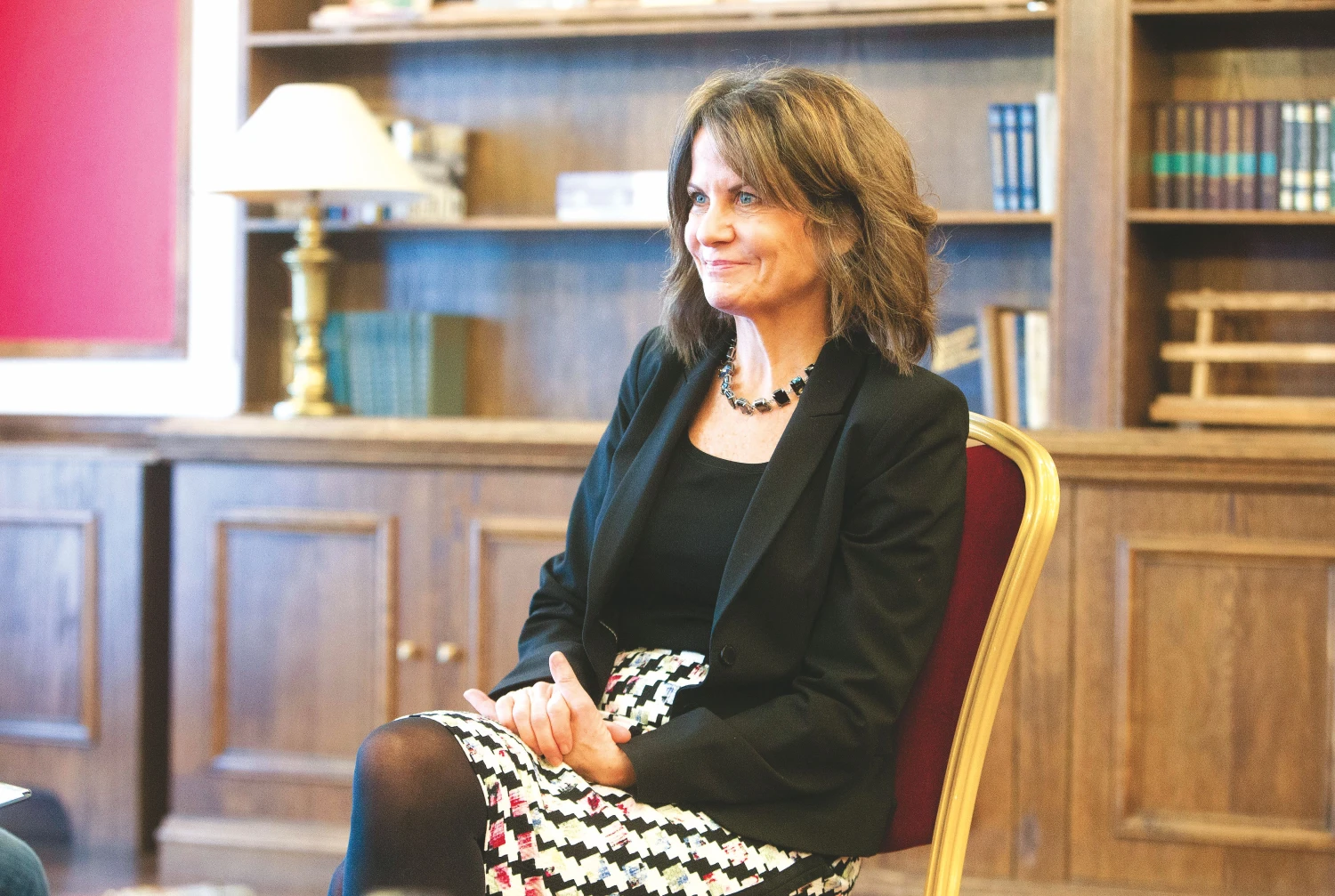 Robin L. Dunnigan, JAV Valstybės departamento Energetikos išteklių biuro diplomatė: „JAV išties atlieka svarbų vaidmenį pasaulinėje naftos rinkoje. Tačiau tai daro mūsų išgavėjai, ne vyriausybė“. Juditos Grigelytės (VŽ) nuotr.