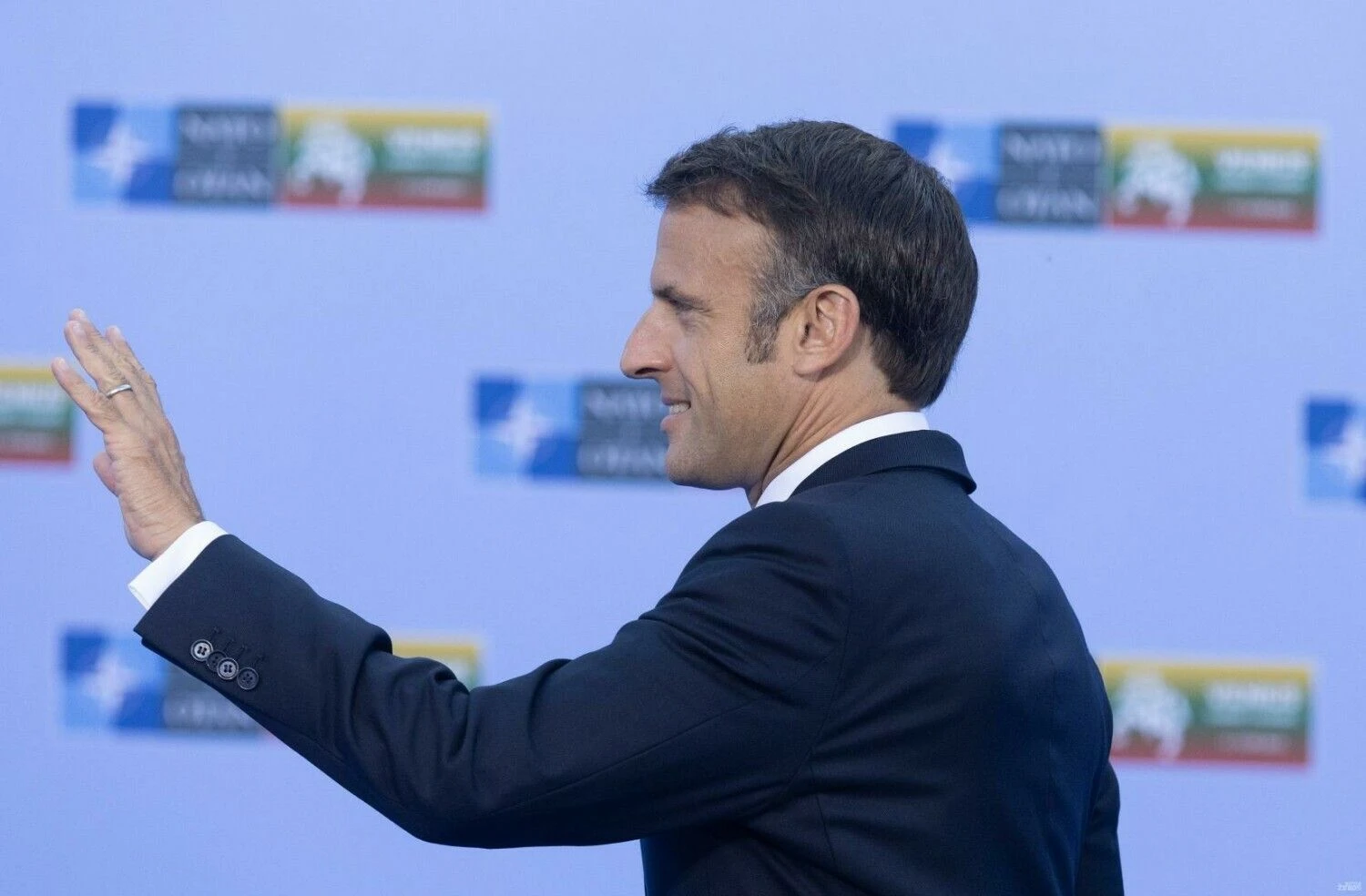 Emmanuelis Macronas, Prancūzijos prezidentas. Juditos Grigelytės (VŽ) nuotr.