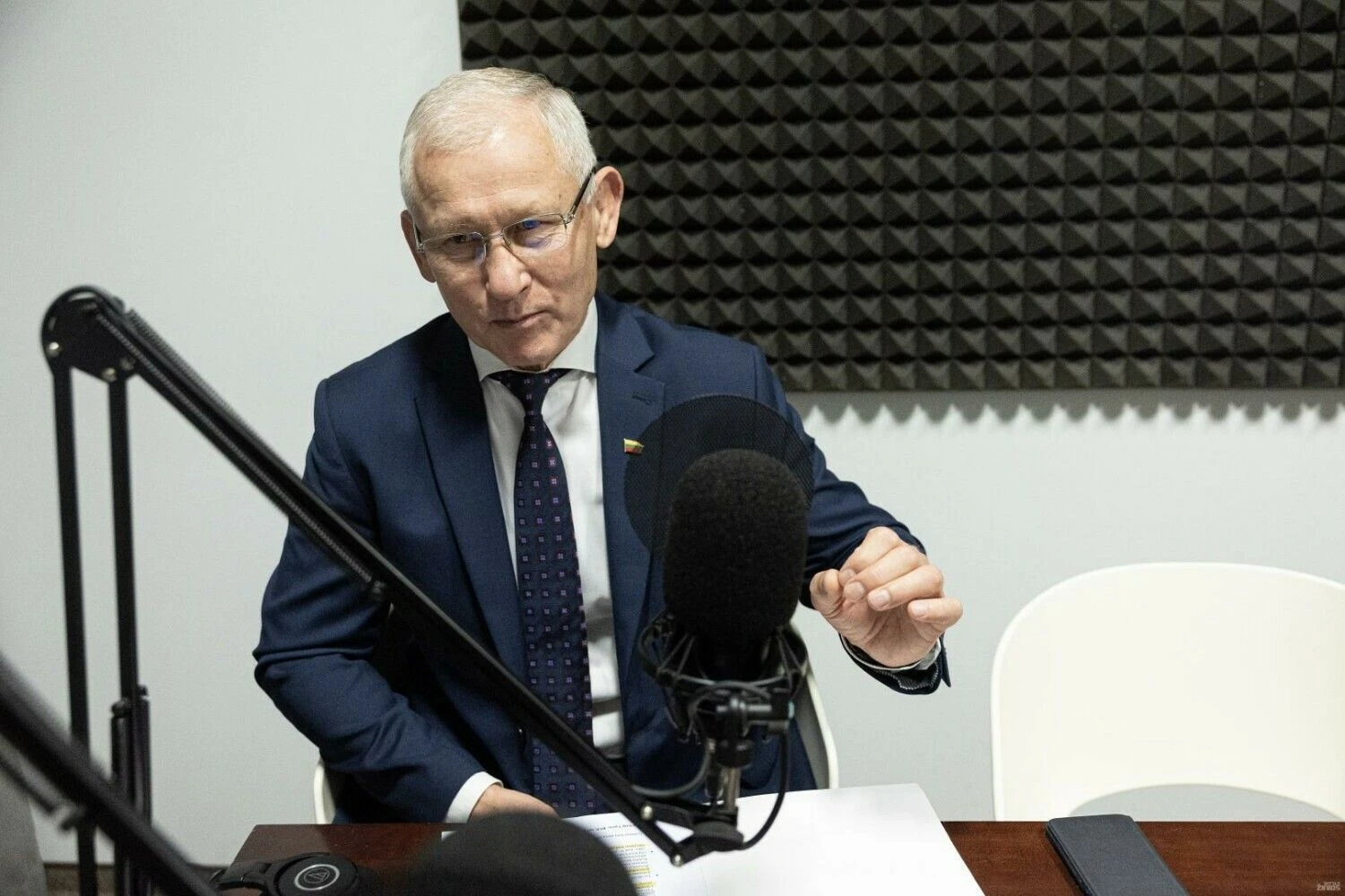 Arvydas Pocius, Seimo Nacionalinio saugumo ir gynybos komiteto pirmininkas. Vladimiro Ivanovo (VŽ) nuotr.