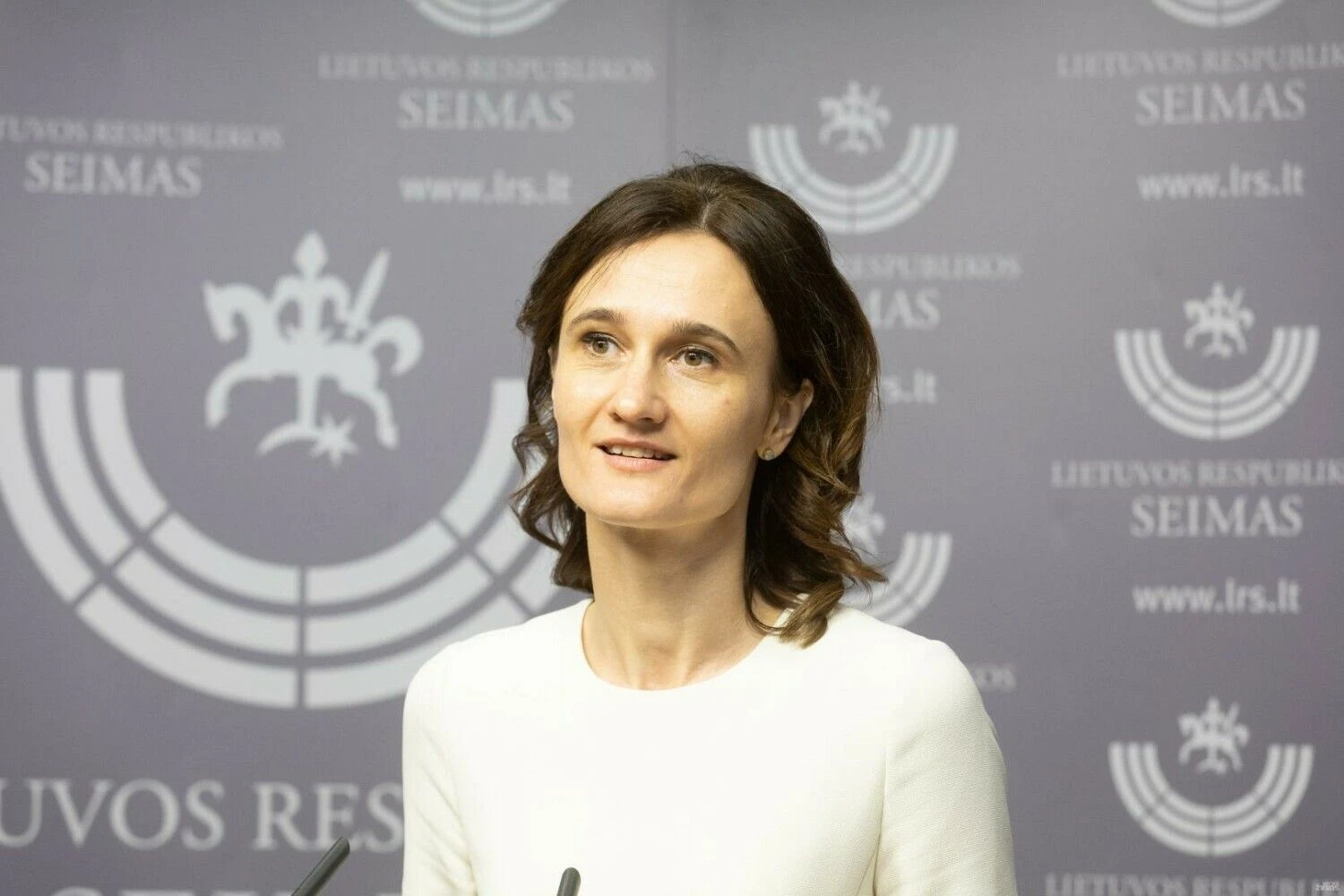 Viktorija Čmilytė-Nielsen, Seimo pirmininkė. Juditos Grigelytės (VŽ) nuotr.