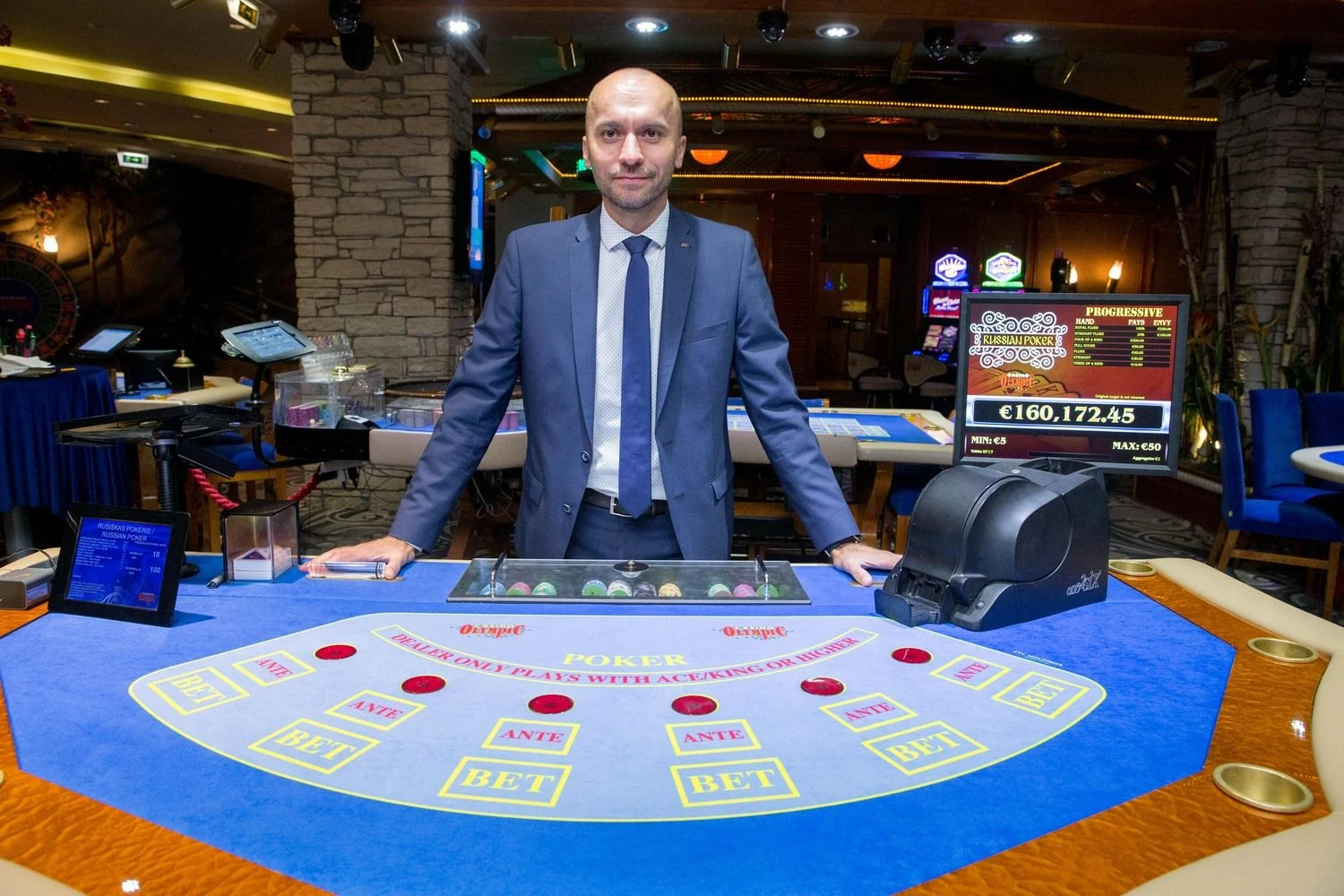 Saulius Petravičius, UAB „Olympic Casino Group Baltija“ generalinis direktorius. Juditos Grigelytės (VŽ) nuotr.