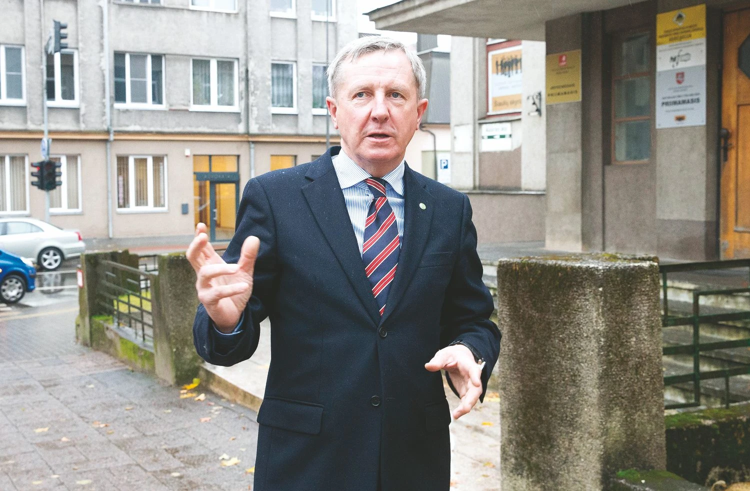 Alvydas Stulpinas, Šiaulių pramonininkų asociacijos prezidentas: „Kalbėkime apie įrankius, kurie padėtų didinti veiklos efektyvumą, darbo našumą, o ne užsiimkime niekais.“ Juditos grigelytės (VŽ) nuotr.