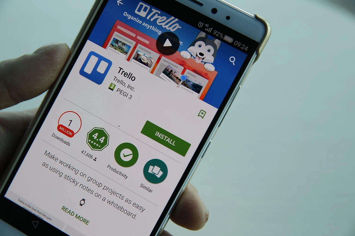 „Trello“ suderinamas ne tik su „Android“ įrenginiais, bet ir su „iOS“, įrankis taip pat pasiekiamas per interneto naršyklę. Vladimiro Ivanovo (VŽ) nuotr.